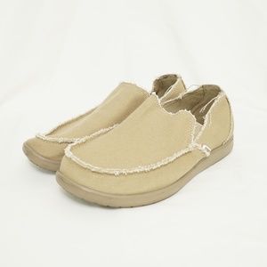 Crocs Men's Destress Tan Slip On Slippers Loafers